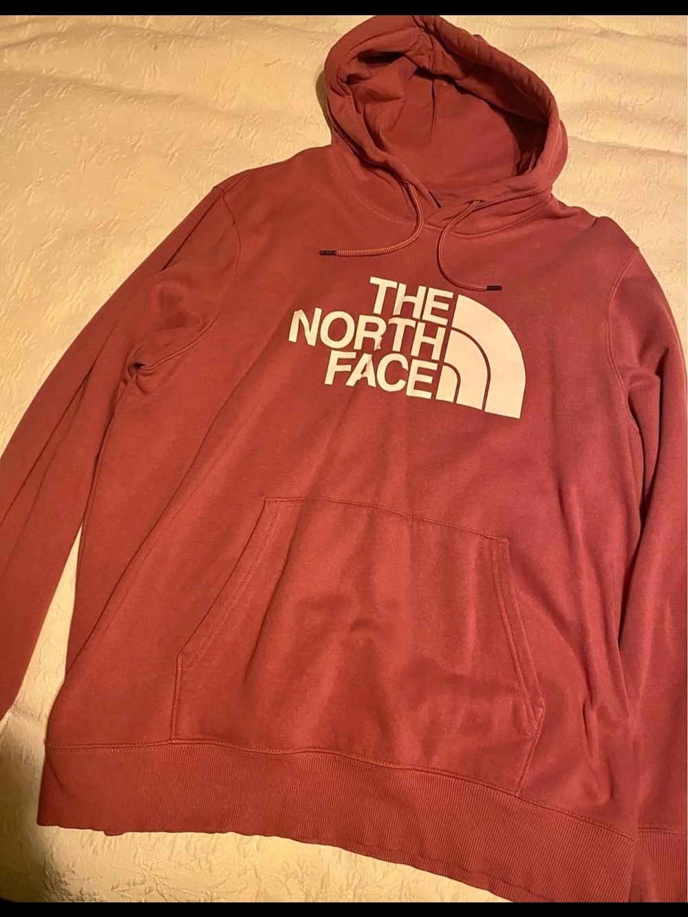 Men's The North Face Rust Colored Hoodie-XL- Like New!